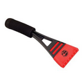 Red Ice Scraper w/ Foam Handle